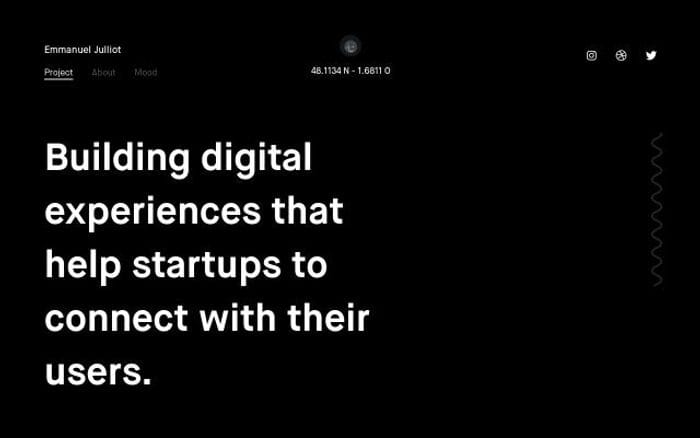 Emmanueljulliot website preview