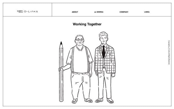 D-links website preview