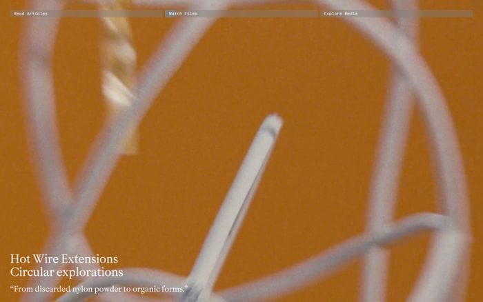 Profiler website preview