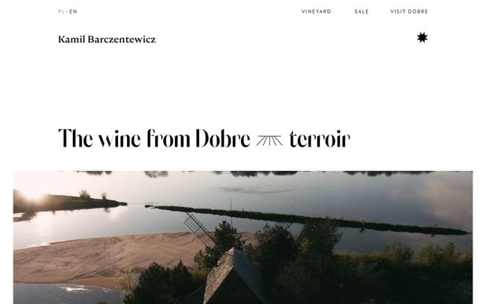 Kamil Barczentewicz website preview