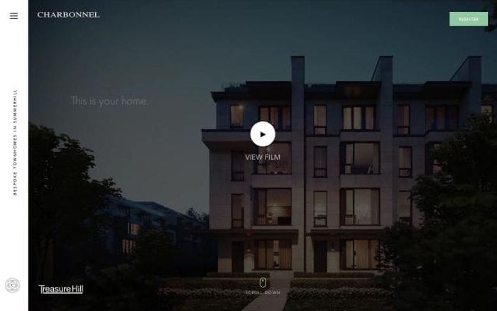 Charbonneltowns website preview