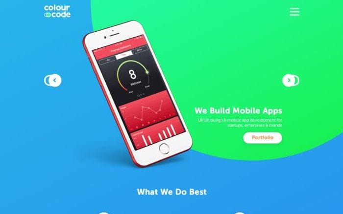 Colouroncode website preview