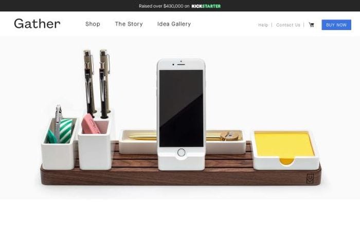 Gathersystem website preview