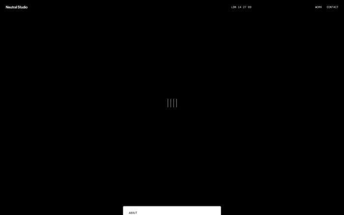 Neutral Studio website preview