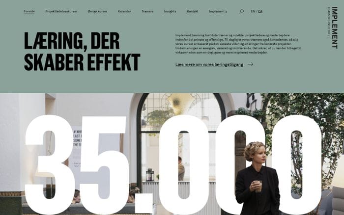 Implement Learning Institute website preview