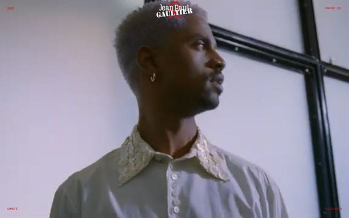 Jean Paul Gaultier Sidaction website preview