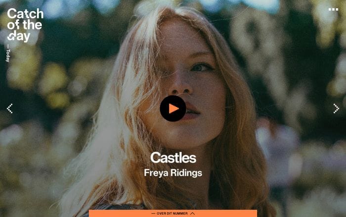 Castles | Catch of the day website preview