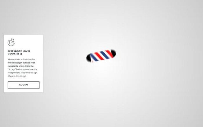 Famoustache website preview