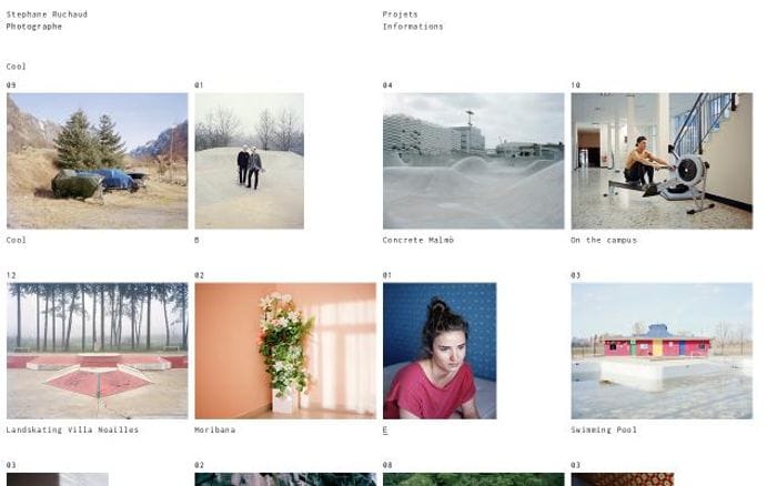 Stephaneruchaud website preview
