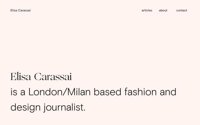 Ecarassai website preview