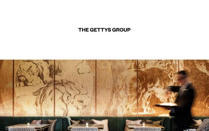 The Gettys Group website preview