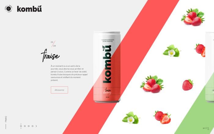 Kombu | Boisson vivifiante à base de thé website preview