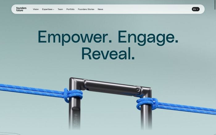 Founders Future website preview