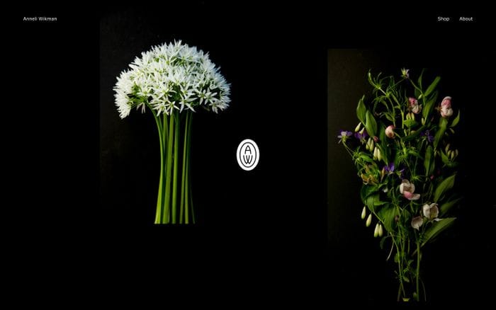 Anneli Wikman website preview