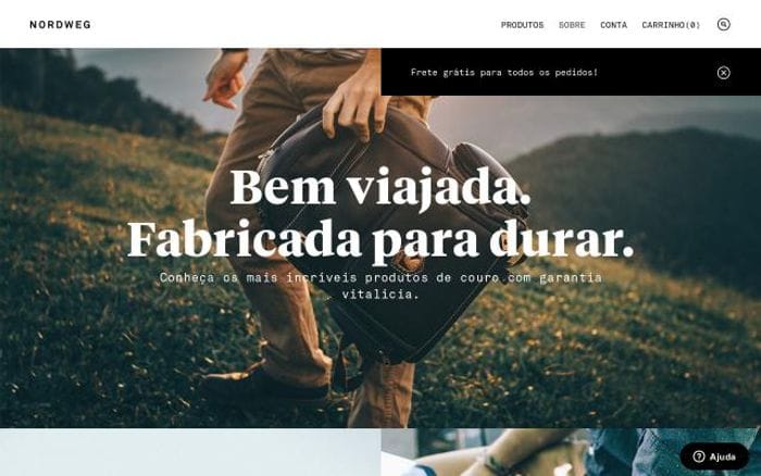 Nordweg website preview