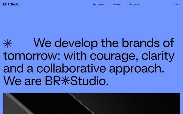 BR Studio website preview