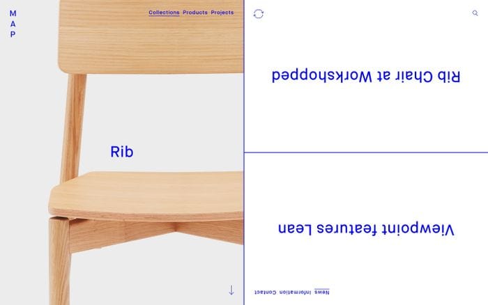 MAP website preview