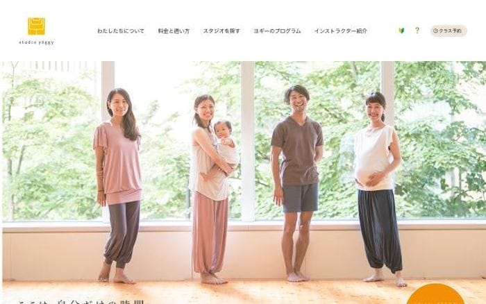Studio-yoggy website preview