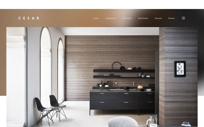 Cesar Cucine website preview