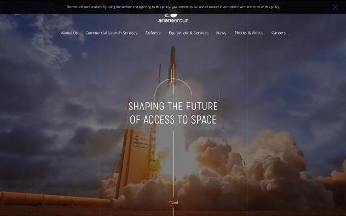 Ariane website preview