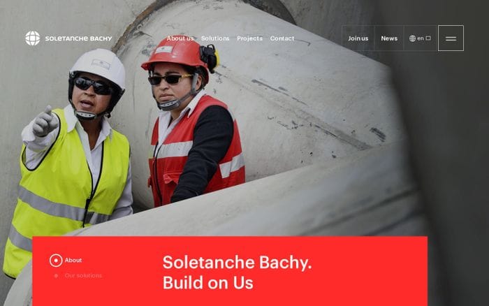 Soletanche Bachy website preview