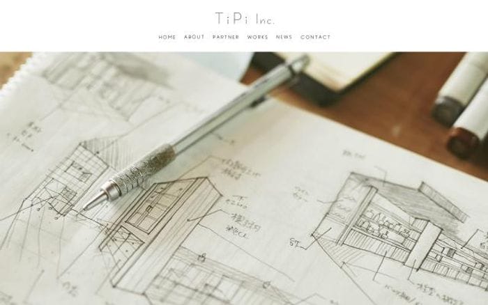 Tipi-inc website preview