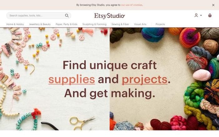 Etsystudio website preview