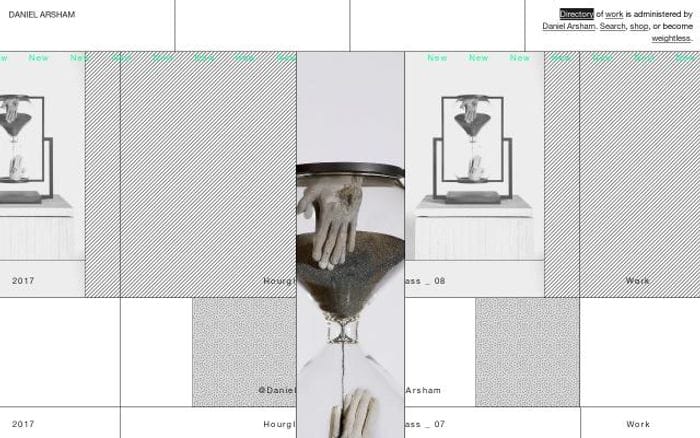 Danielarsham website preview