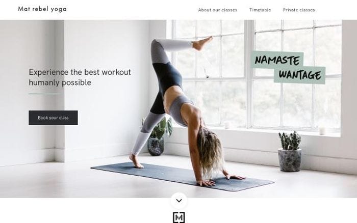 Matrebel website preview