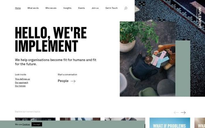 Implementconsultinggroup website preview
