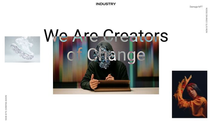Industry website preview