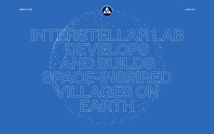 Interstellar Lab website preview
