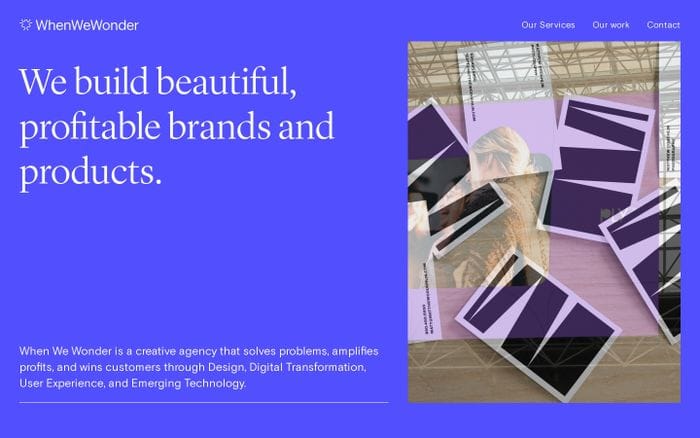 WhenWeWonder website preview