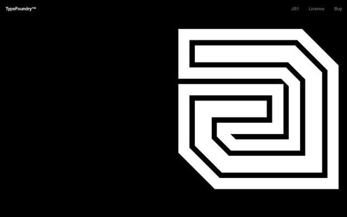 Typefoundry website preview