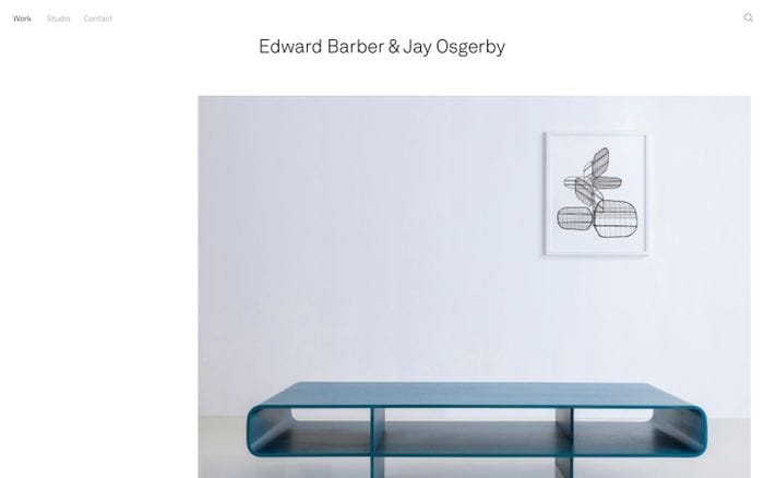 Barber Osgerby website preview