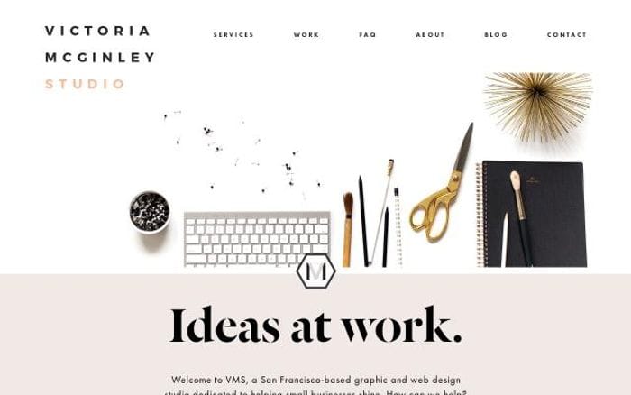 Victoriamcginley website preview