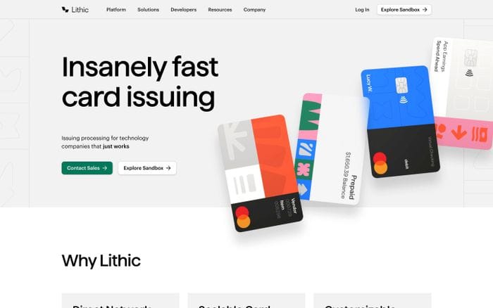 Lithic website preview