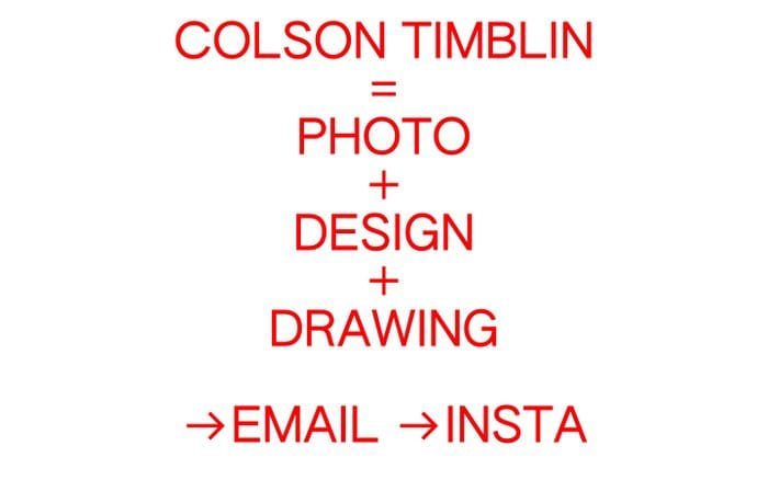 Colson website preview