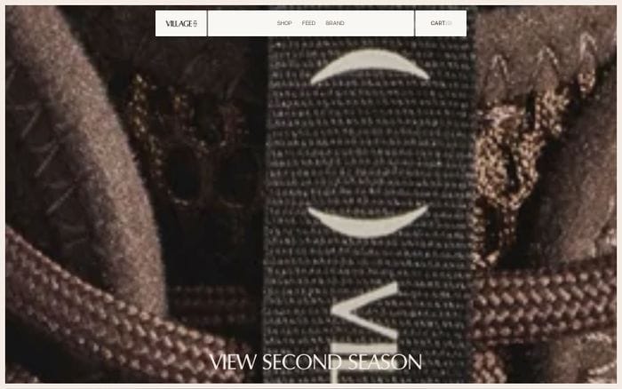 Village Pm website preview