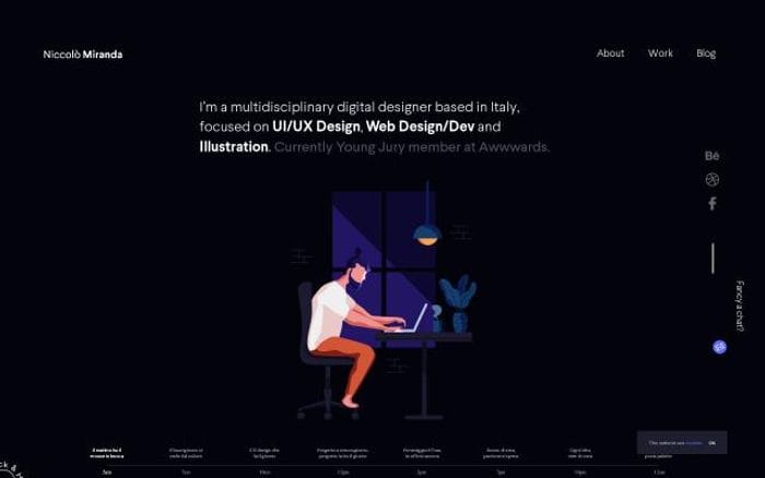 Niccolomiranda website preview