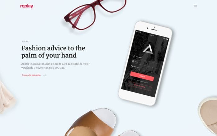 replay. We create memorable brands & digital products website preview