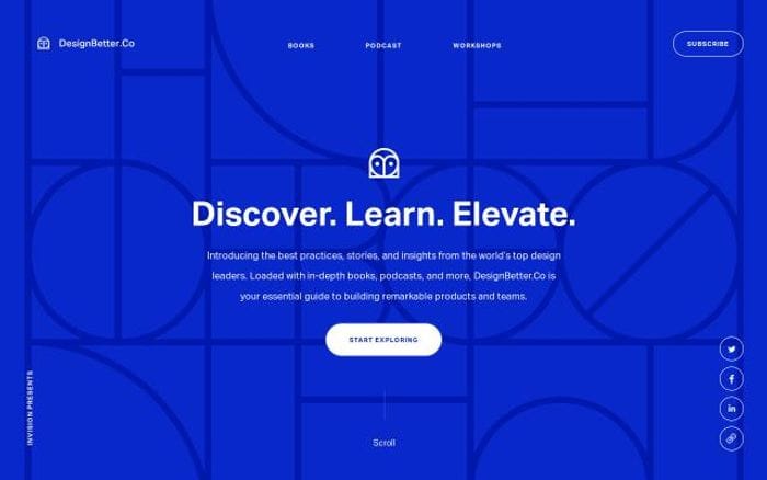 Designbetter website preview