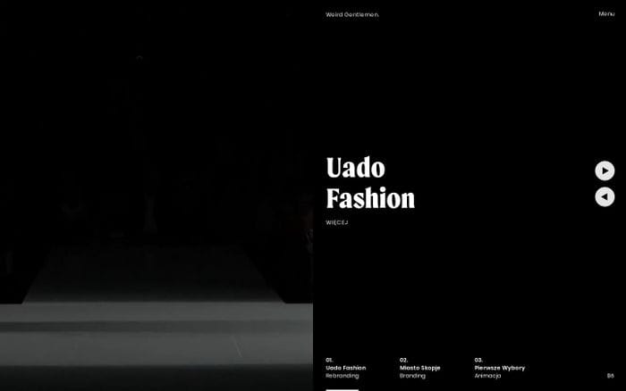  Weird Gentlemen. website preview