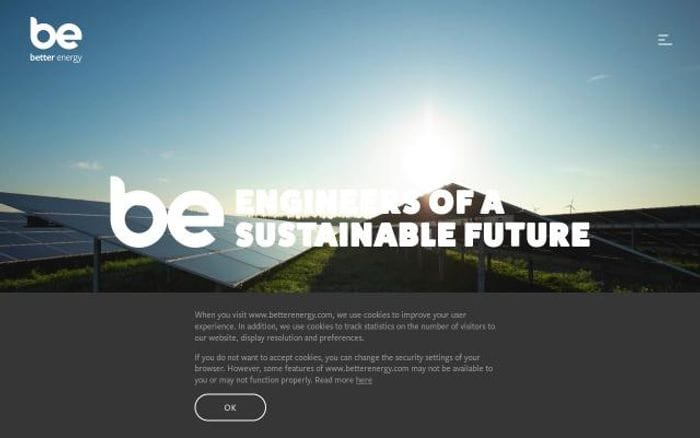 Betterenergy website preview