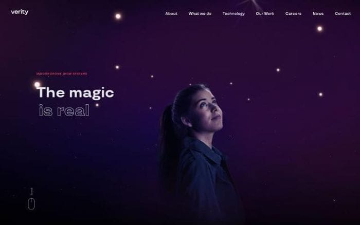 Veritystudios website preview