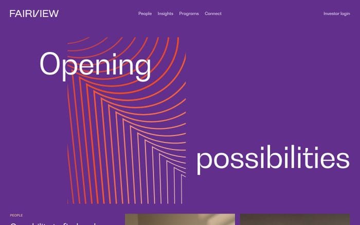 Fairview Capital website preview