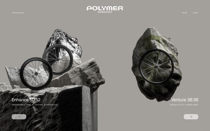 Polymer website preview