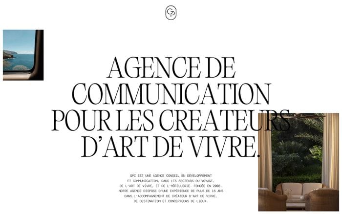 GP Communication website preview
