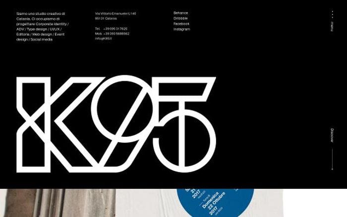 K95 website preview