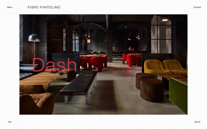 Fabio Fantolino website preview